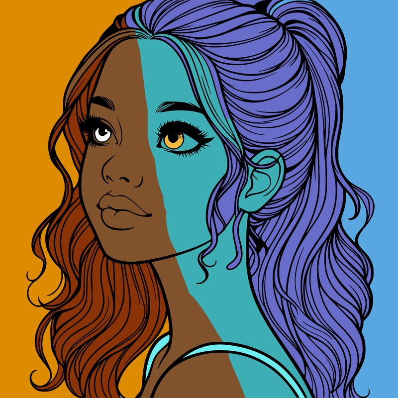 beautiful realistic girl