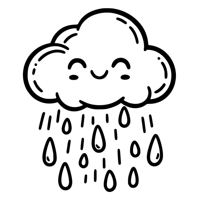 raining cloud