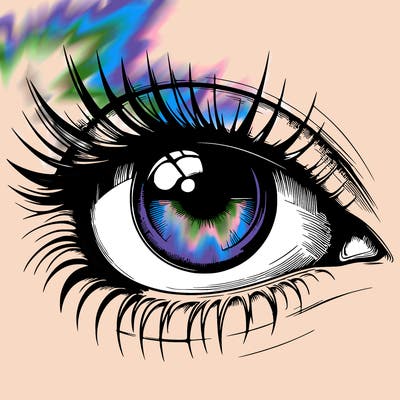 realistic eye