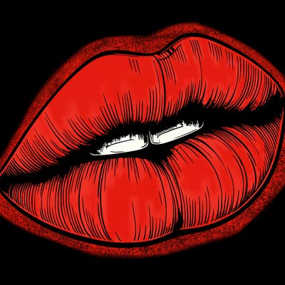 realistic lips