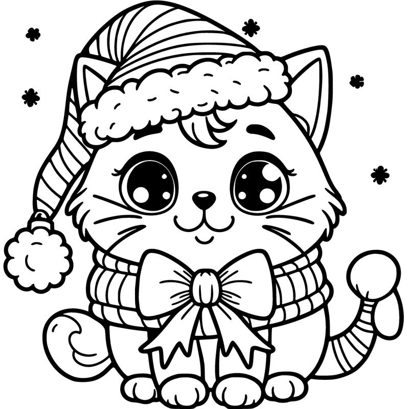 cristmas cat