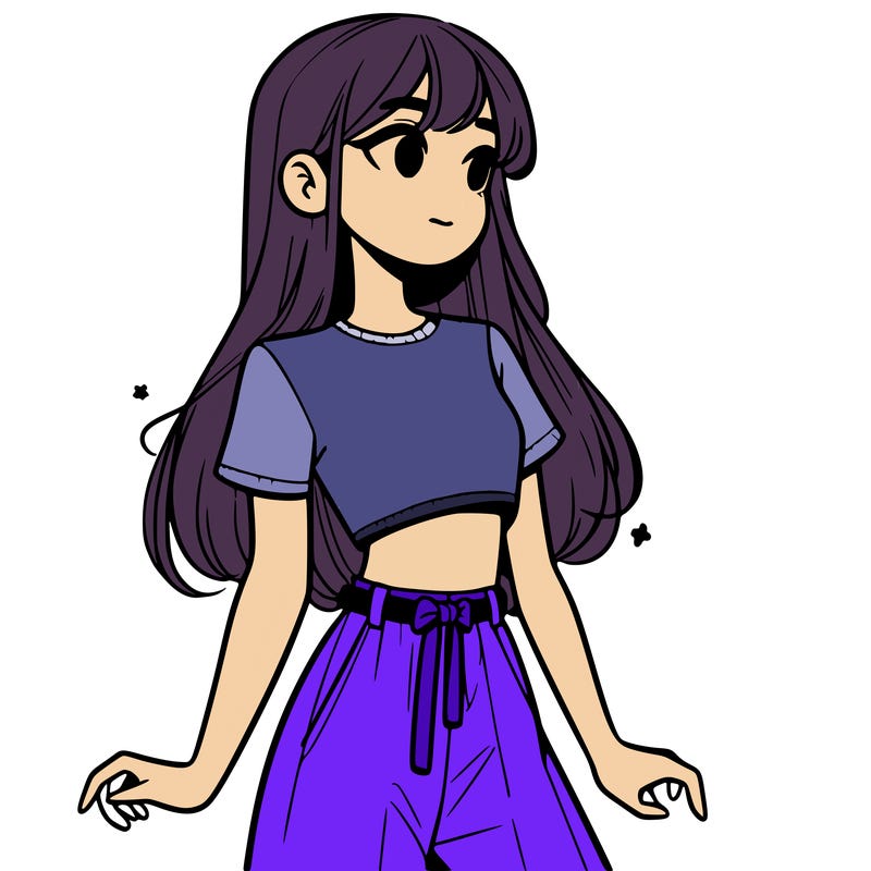 girl in a cute crop top