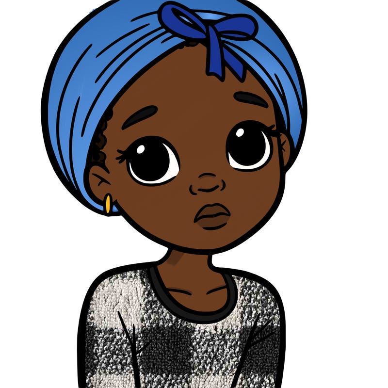 black girl with cancer