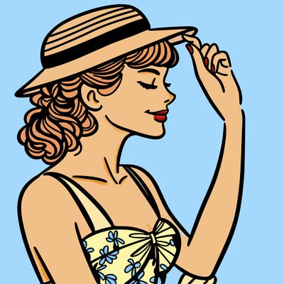 woman in swimsuit