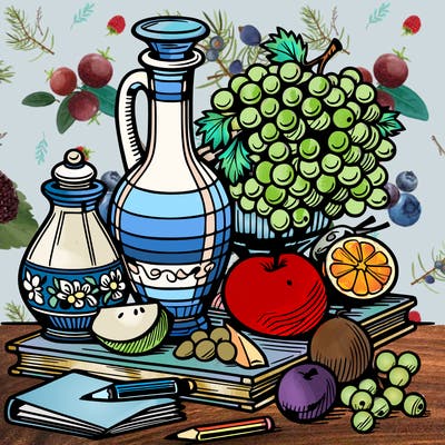 still life realistic