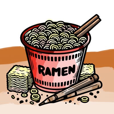 ramen noodles