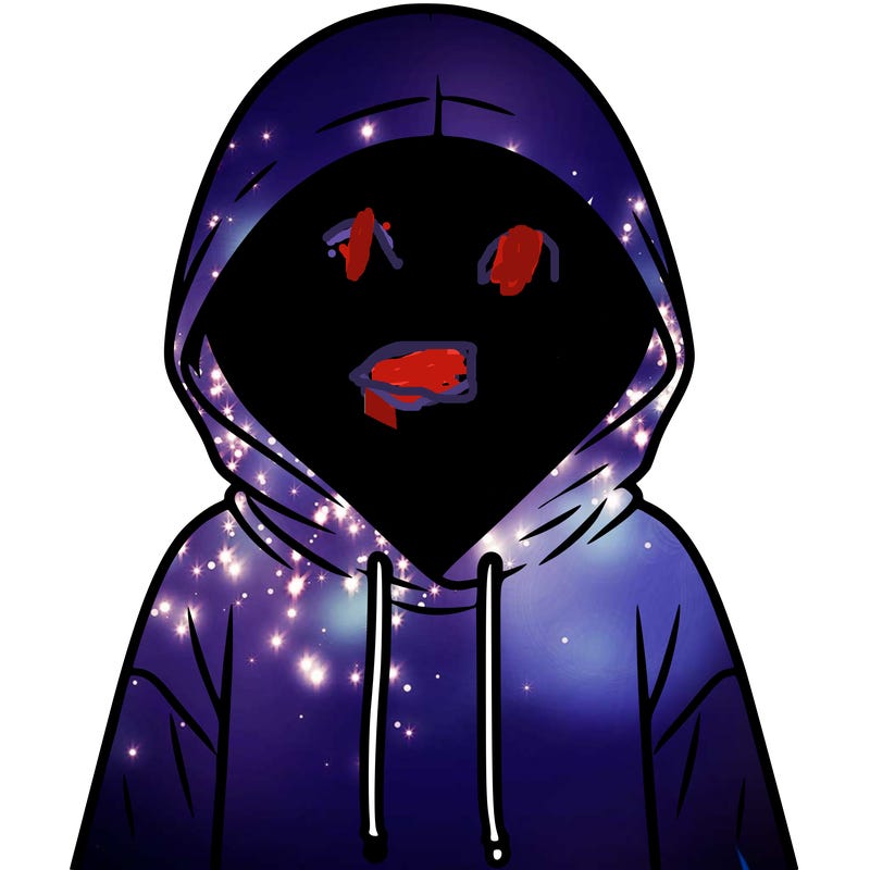 faceless girl in hoodie