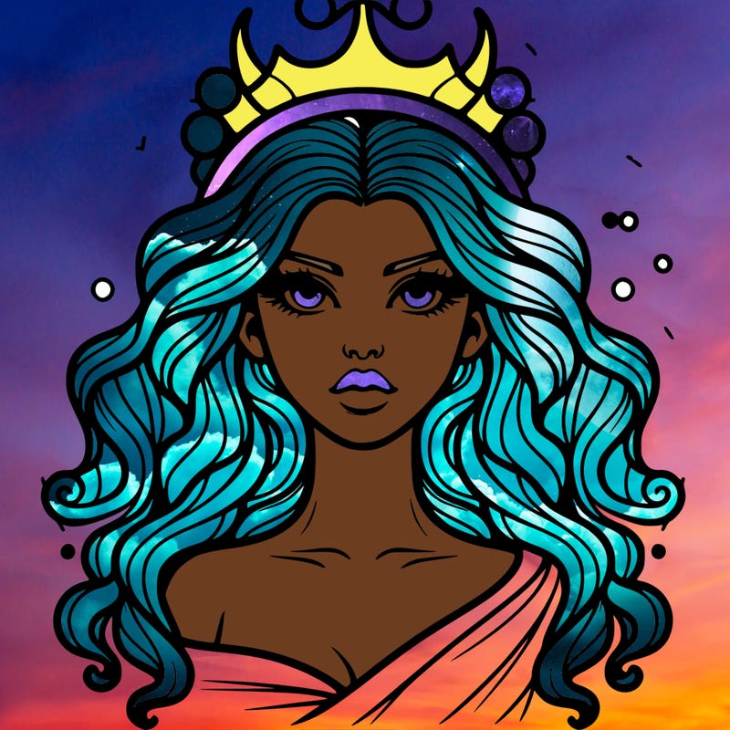 aquarius zodiac realistic goddess