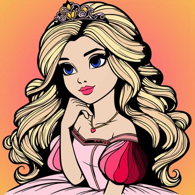 realistic princess