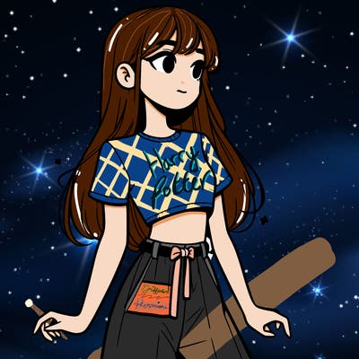 girl in a cute crop top