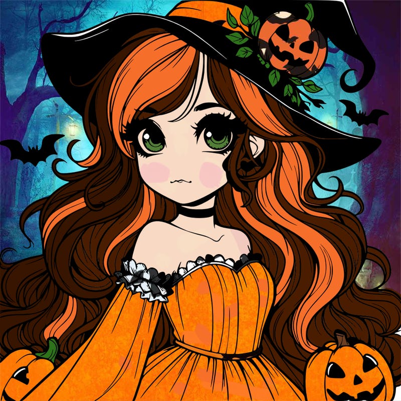 realistic girl halloween