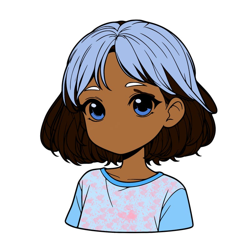 realistic young girl