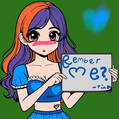 realistic pretty girl holding blank sign