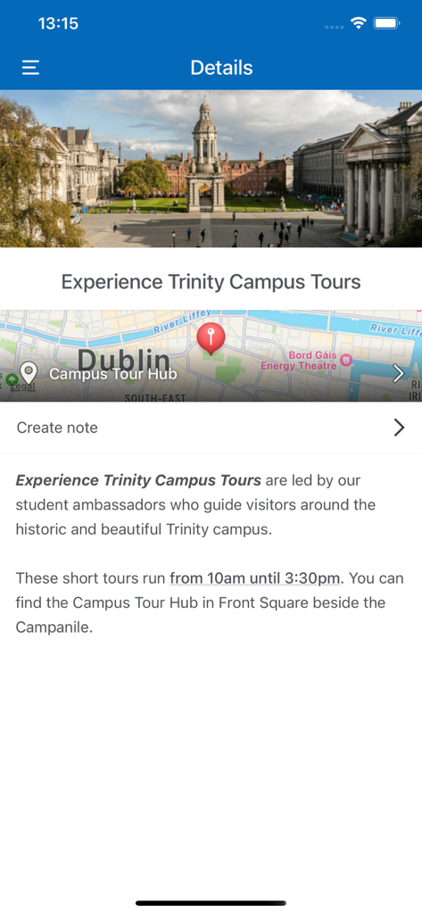Trinity Open Day - Education App | MWM