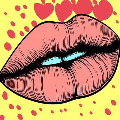 realistic lips