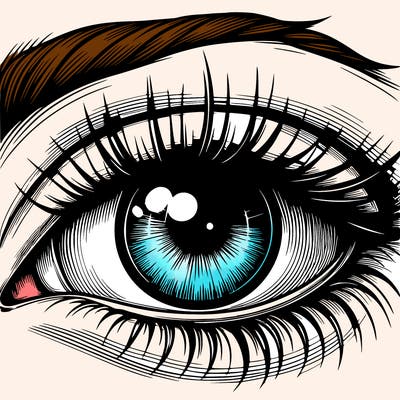 realistic eye