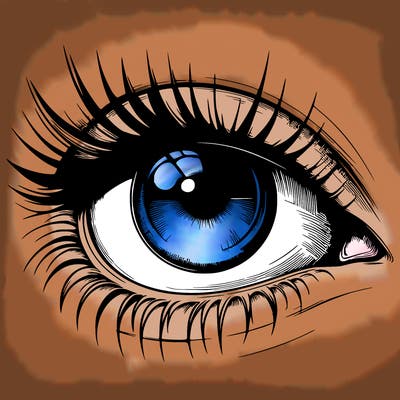 realistic eye