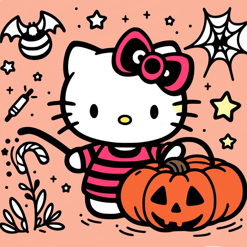 hello kitty halloween