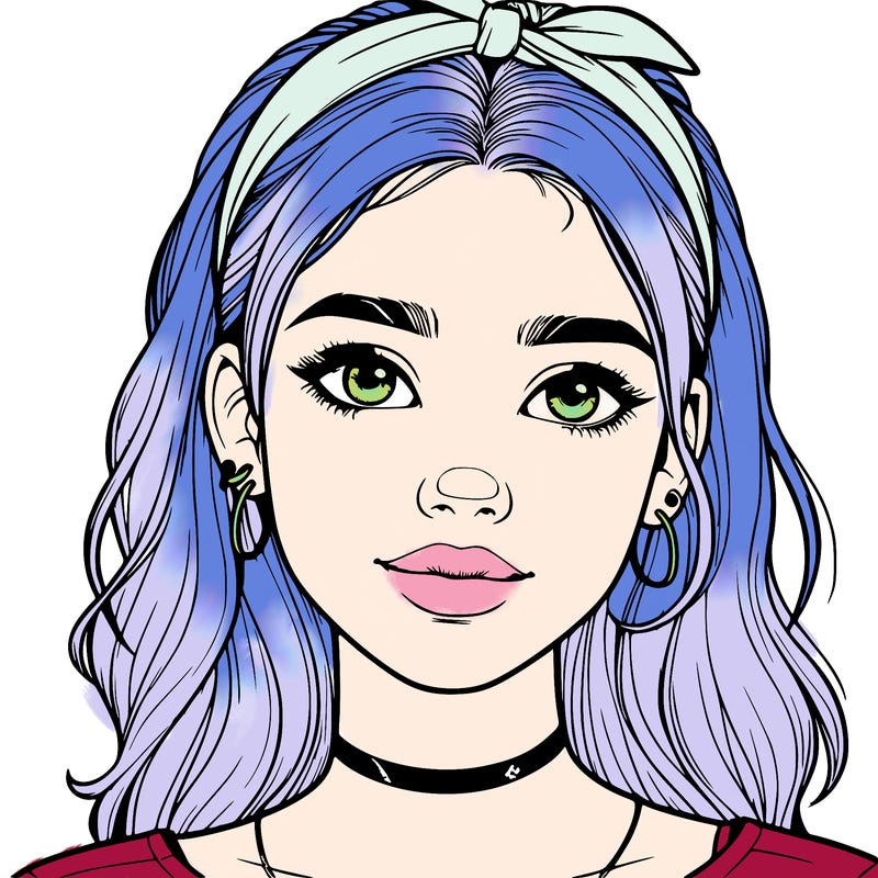 realistic teenage girl