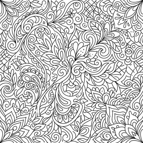 Patterns & Mandalas Coloring Pages - Printable — Color Pop