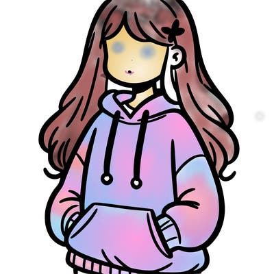 girl in sweatshirt