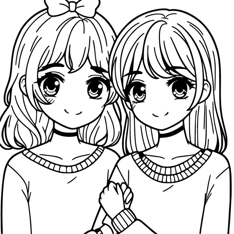 tow girl that are best friend