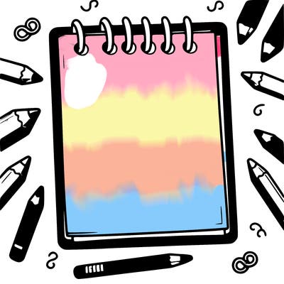 blank sheet of paper