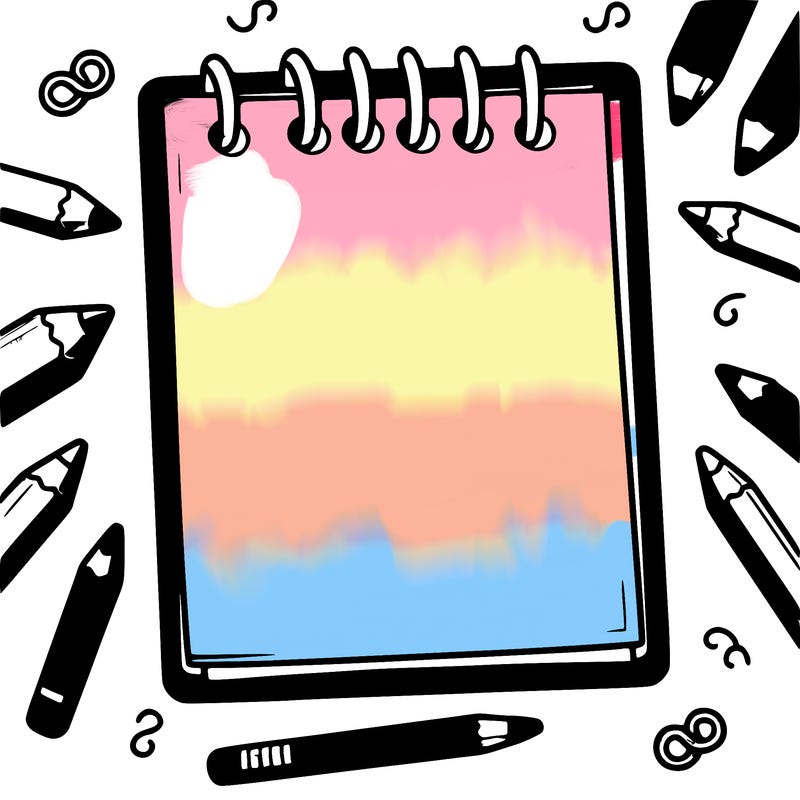 blank sheet of paper