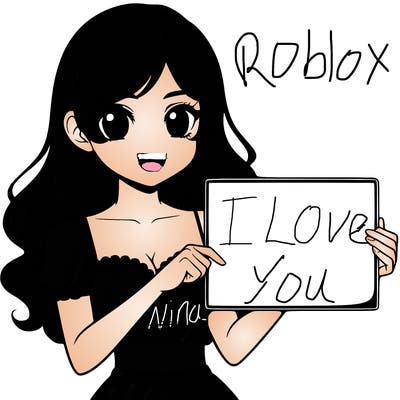 realistic pretty girl holding blank sign