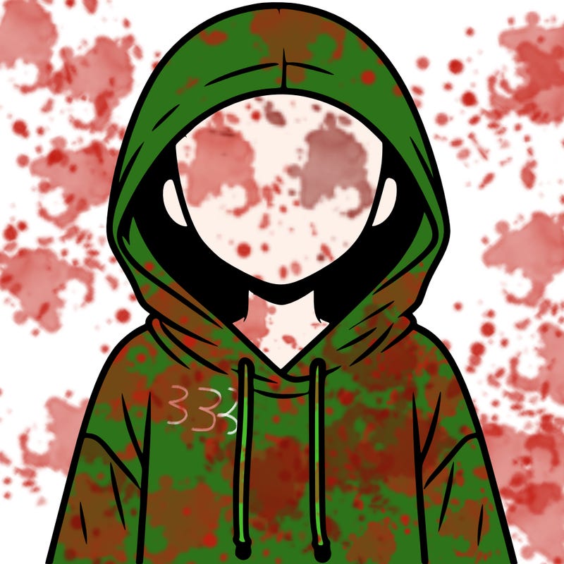 faceless girl in hoodie