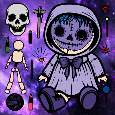 scary doll