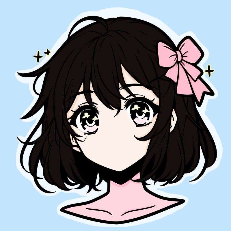 anime girl face