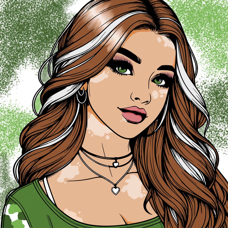 detailed realistic girl