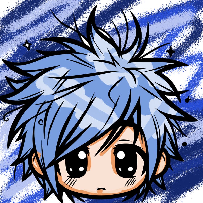 messy hair sharp eyes