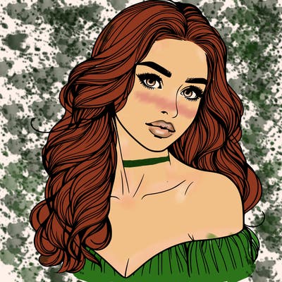 beautiful realistic girl