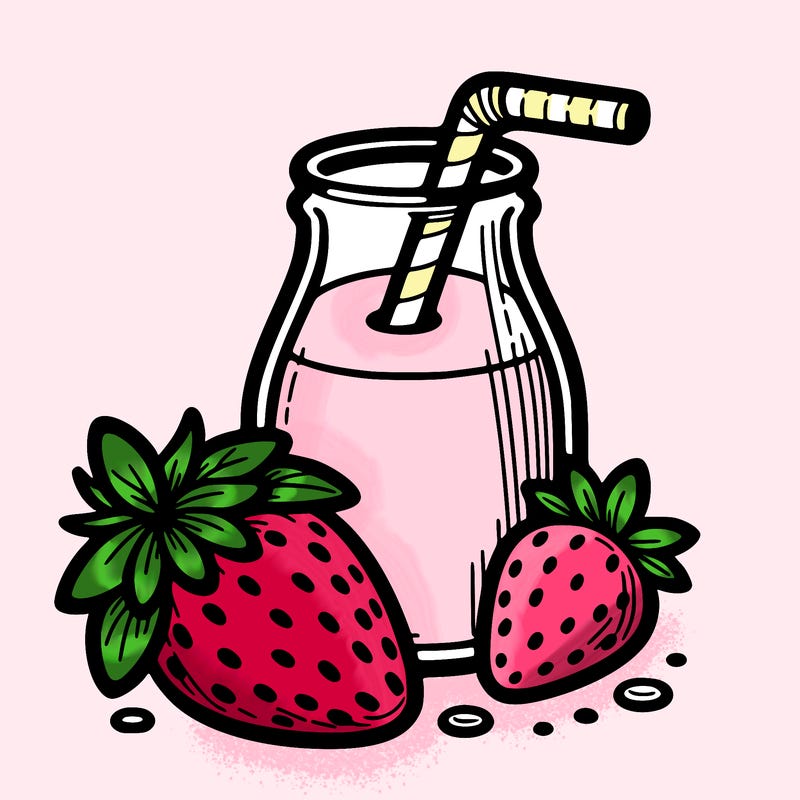 strawberry milk