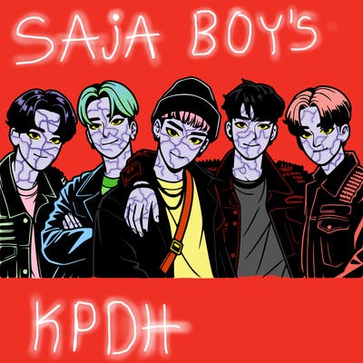 realistic k-pop band