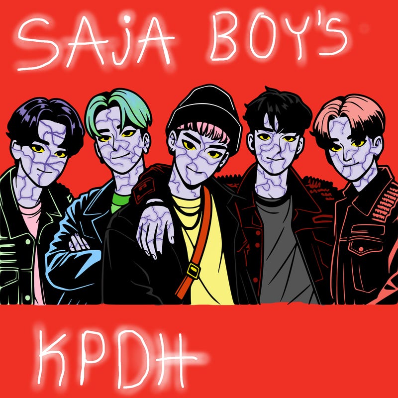 realistic k-pop band