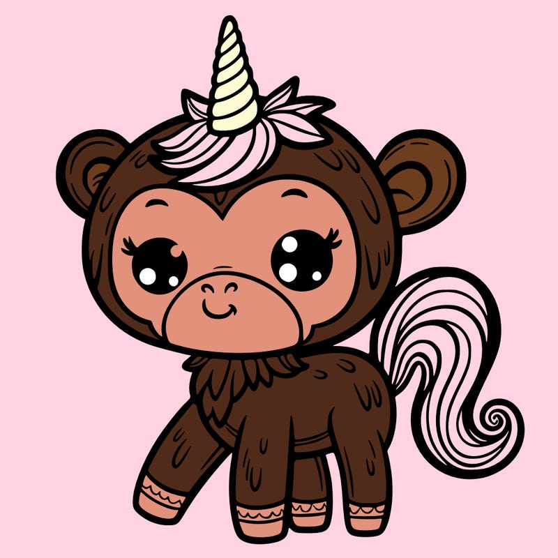 monkey unicorn