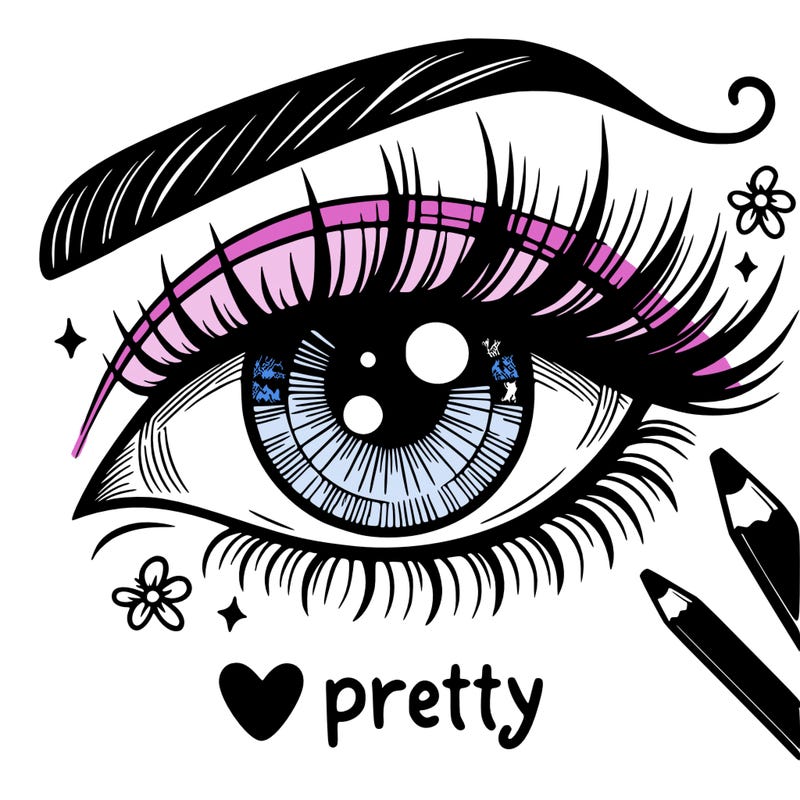 pretty eye