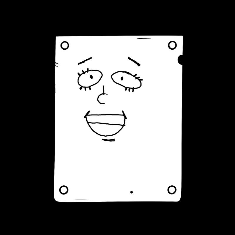 blank peice of paper