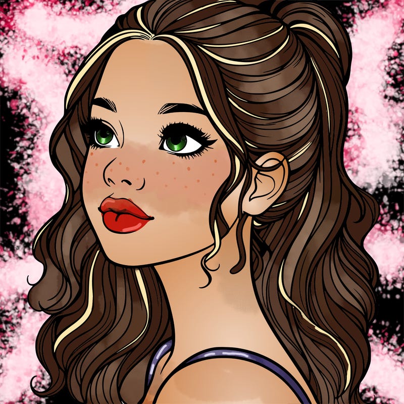 beautiful realistic girl