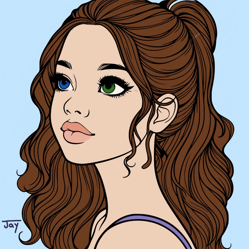 beautiful realistic girl