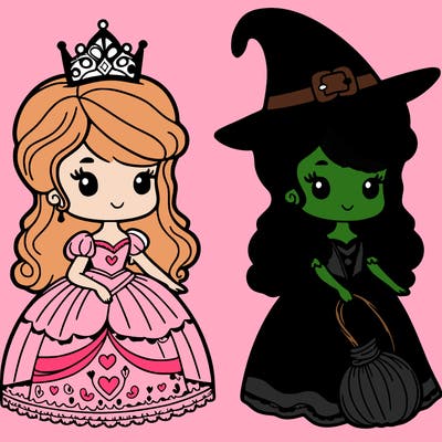 princess as a witch