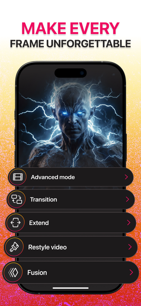 SeeDance AIアプリのインターフェース。動画の再スタイル設定やトランジションなどの編集ツールを表示。