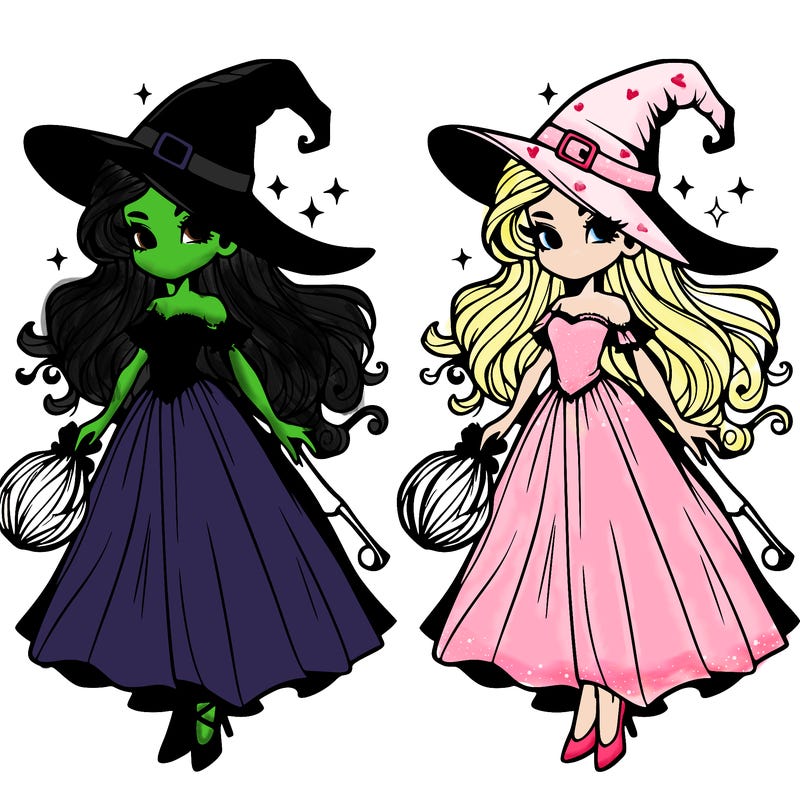 beautiful wicked witch. from wicked