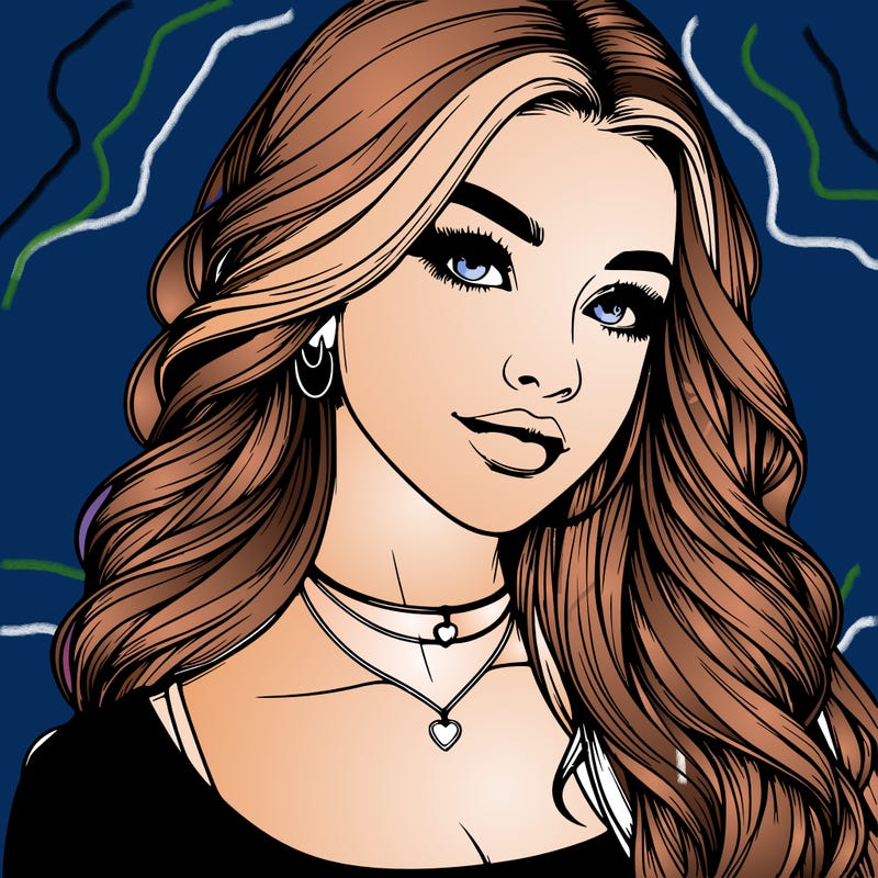 detailed realistic girl