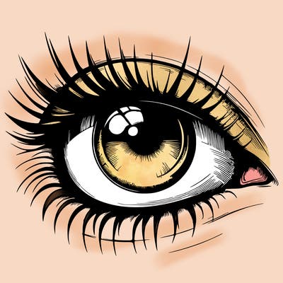 realistic eye