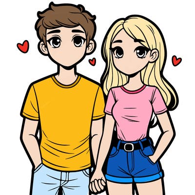 boyfriend and girlfriend