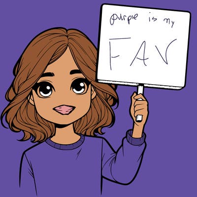 realistic girl holding up a sign